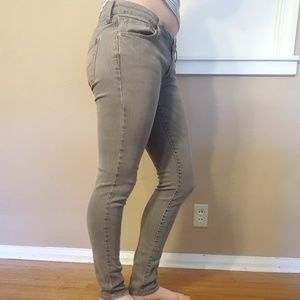 Bullhead Super Skinny Gray Jeans Size 5S